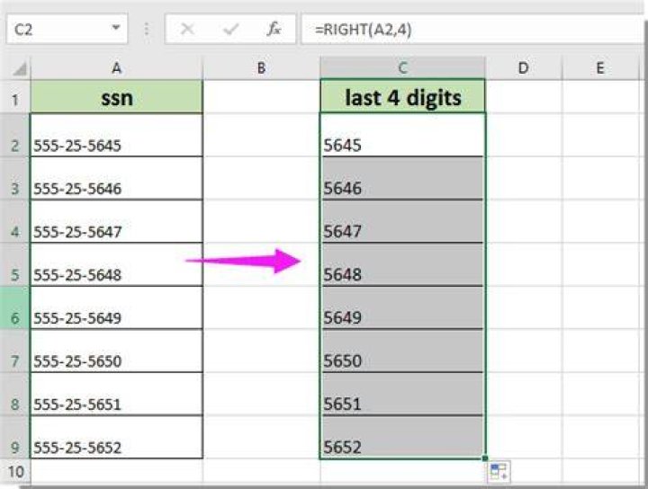 Is it OK to give last 4 digits of SSN over phone?