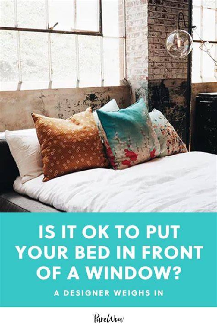 Is it OK to put bed in front of window?