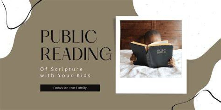 Is it OK to read the Bible in public?