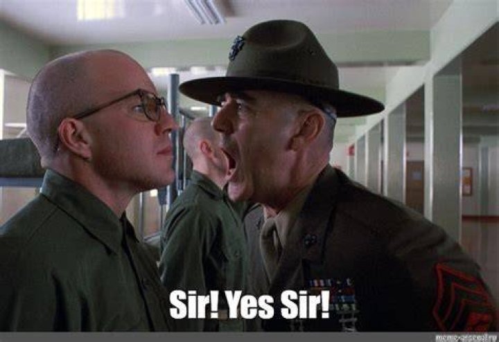 Is it OK to say yes sir?