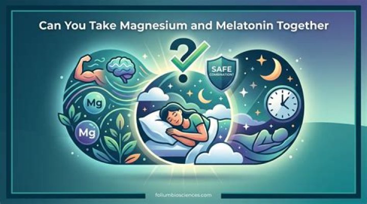 Is it OK to take magnesium and melatonin together?