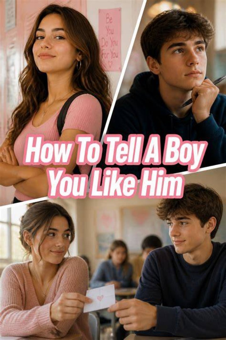 Is it OK to tell a boy you like him?