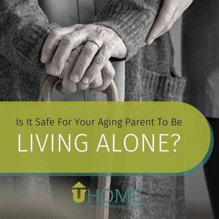 Is it possible for an elderly parent to live alone?