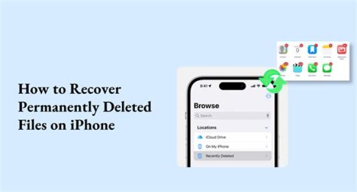 Is it possible to recover permanently deleted photos on iPhone?