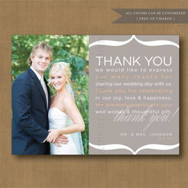 Is it rude not to send thank you cards after a wedding?
