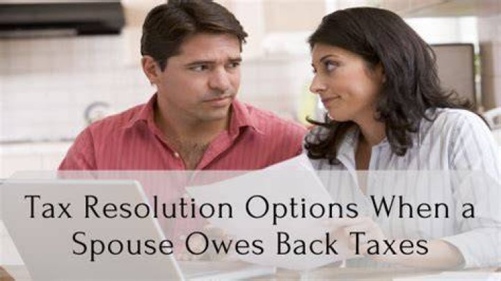 Is it true that an ex spouse owes taxes?