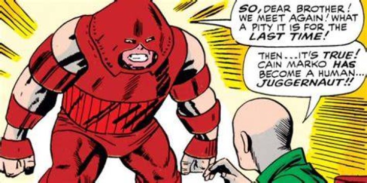 Is juggernaut Professor X's brother?