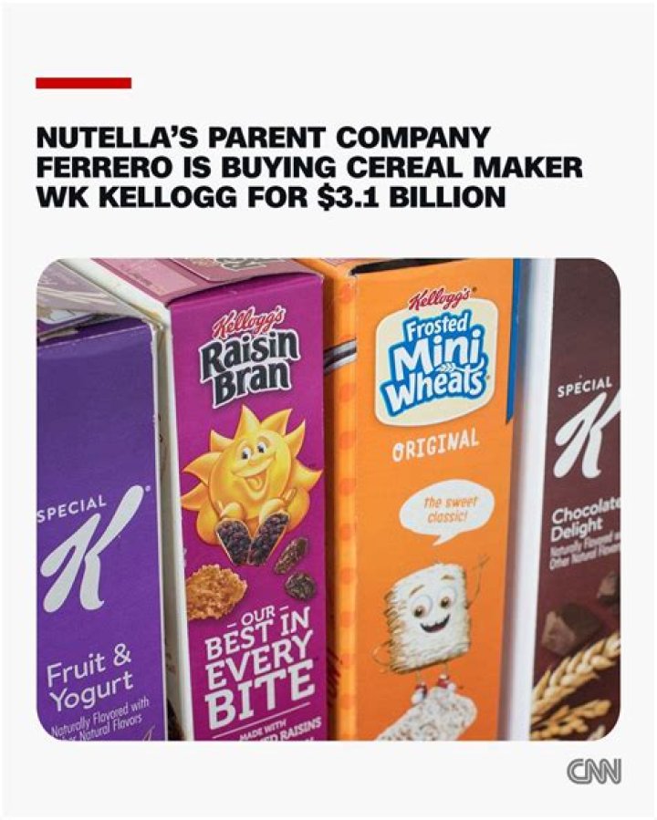 Is Kellogg a publicly traded company?