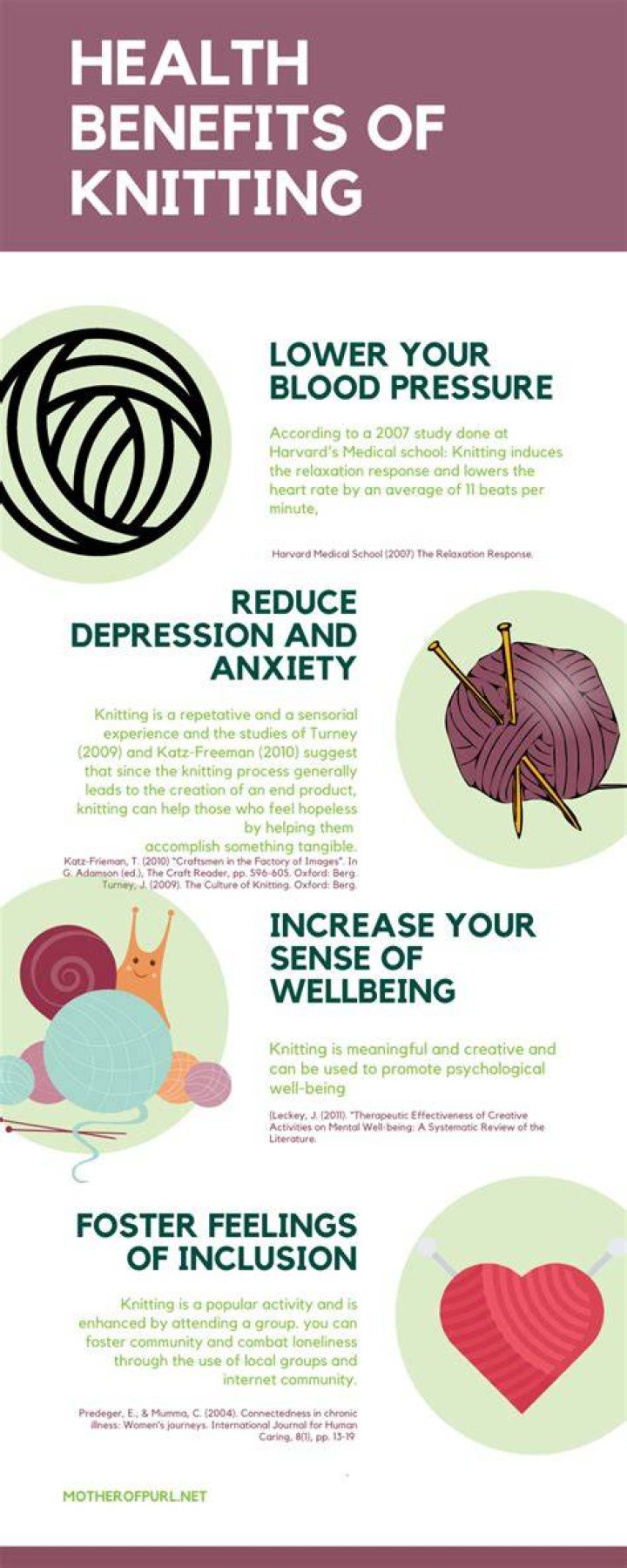 Is knitting good for mental health?