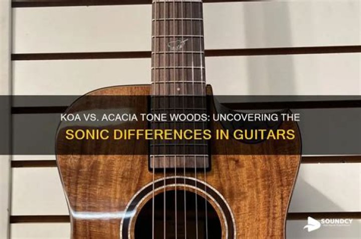 Is koa the same as Acacia?