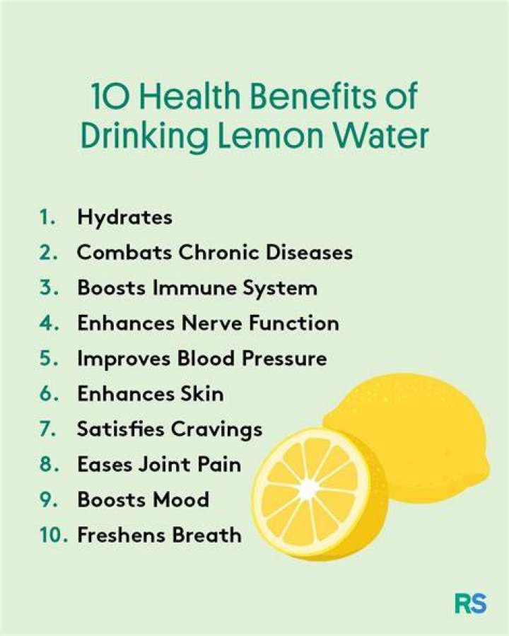 Is lemon water good for nerve damage?
