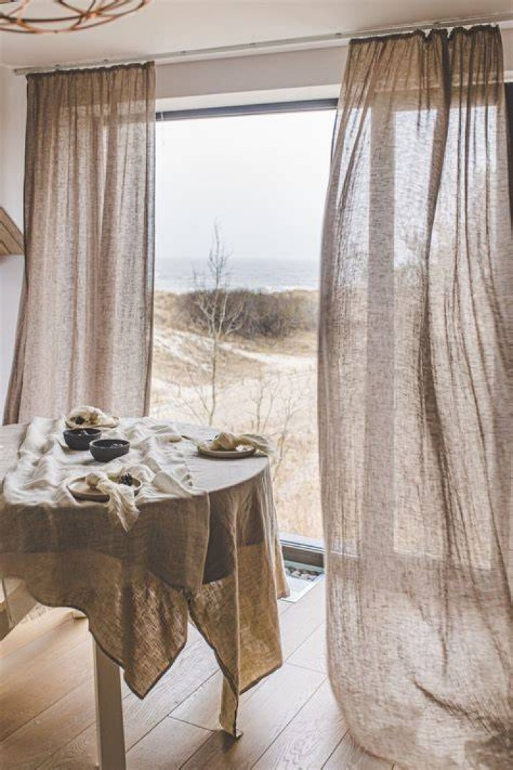 Is linen see through?