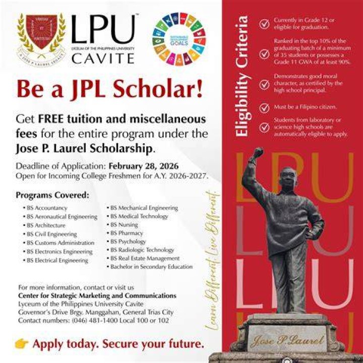 Is LPU free tuition?