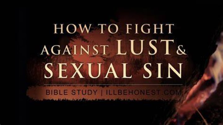 Is lusting a sin?