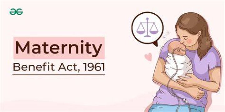 Is maternity benefit Act applicable to contract employees?