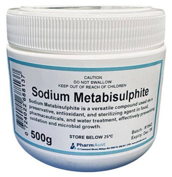 Is metabisulphite an allergen?