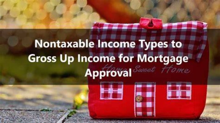 Is mortgage approval based on gross income?
