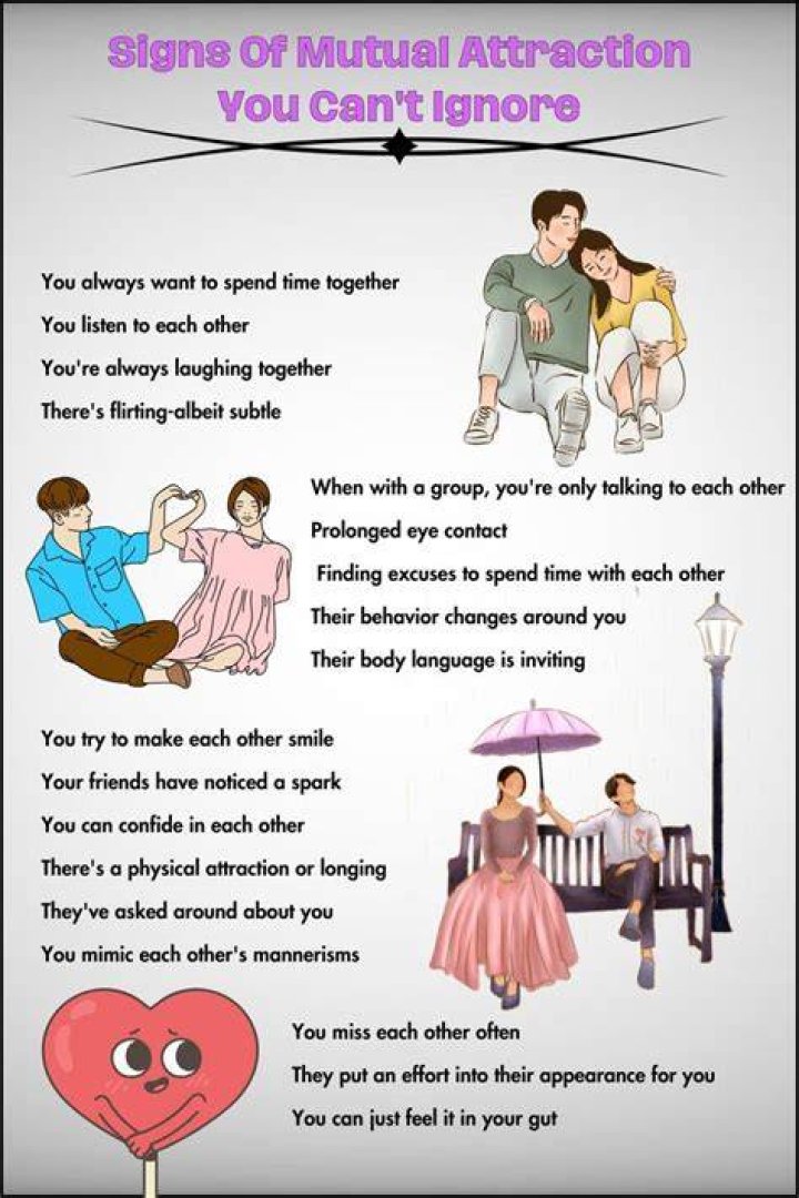 Is mutual attraction obvious?