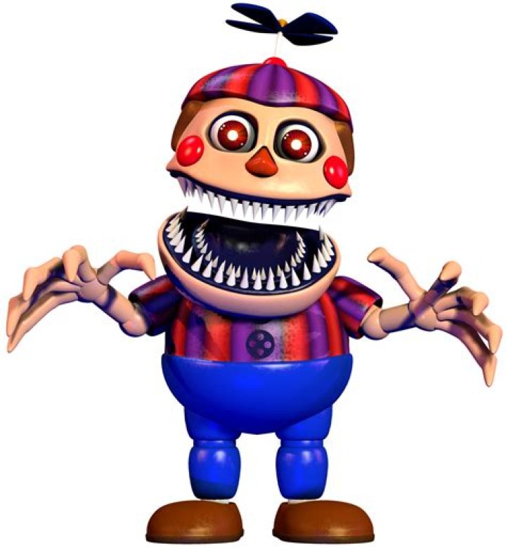 Is Nightmare balloon boy in FNaF 4?