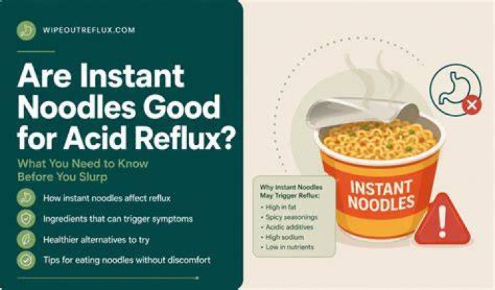 Is noodles OK for acid reflux?