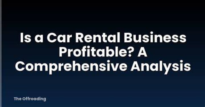 Is owning a car rental business profitable?
