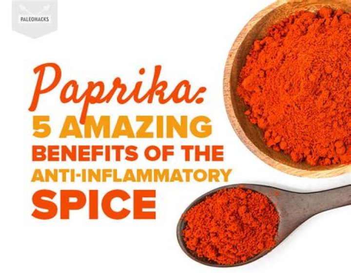 Is paprika an anti-inflammatory?