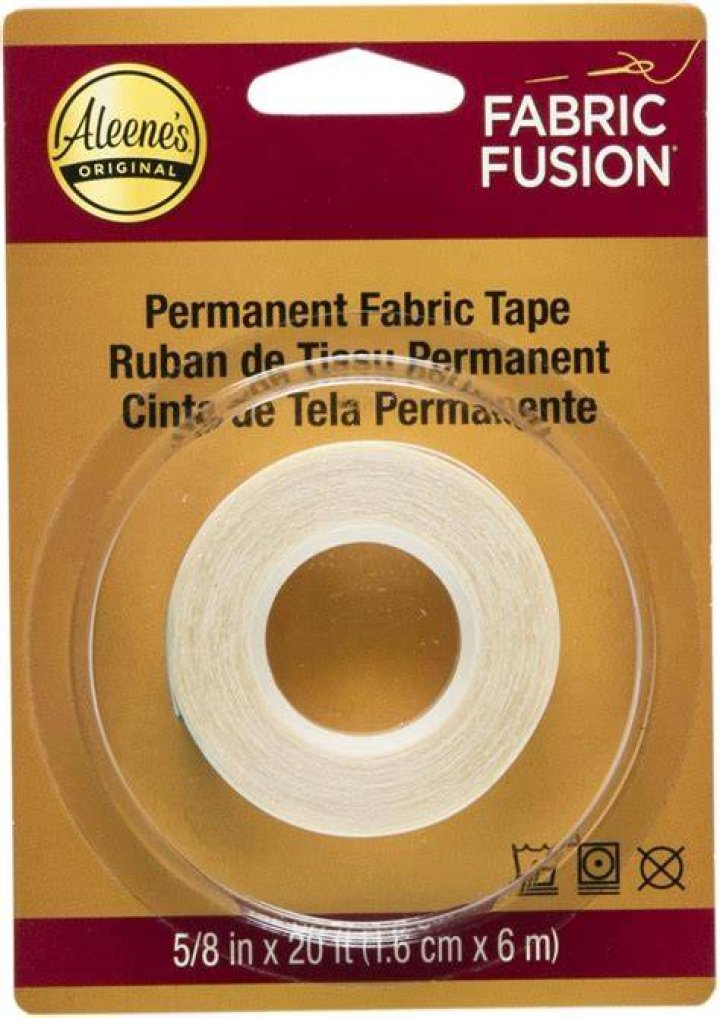Is permanent fabric tape really permanent?