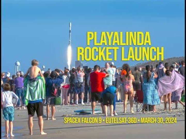 Is Playalinda Beach Open during rocket launch?