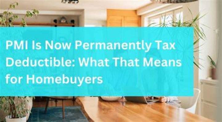 Is PMI tax deductible in 2021?