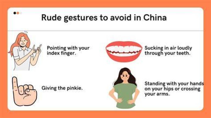 Is pointing with pinky rude?