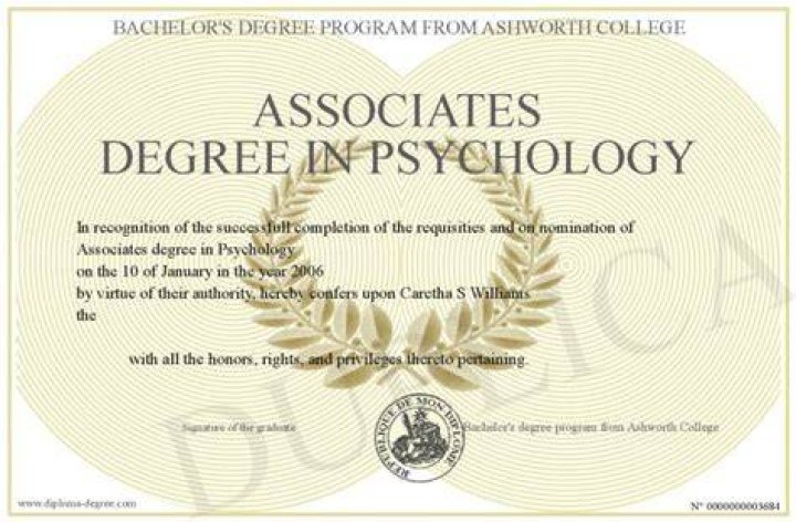 Is psychology an AA degree?