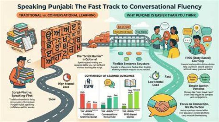 Is Punjabi a hard language to learn for English speakers?