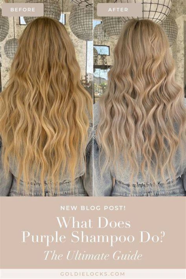 Is purple shampoo good for golden blonde hair?