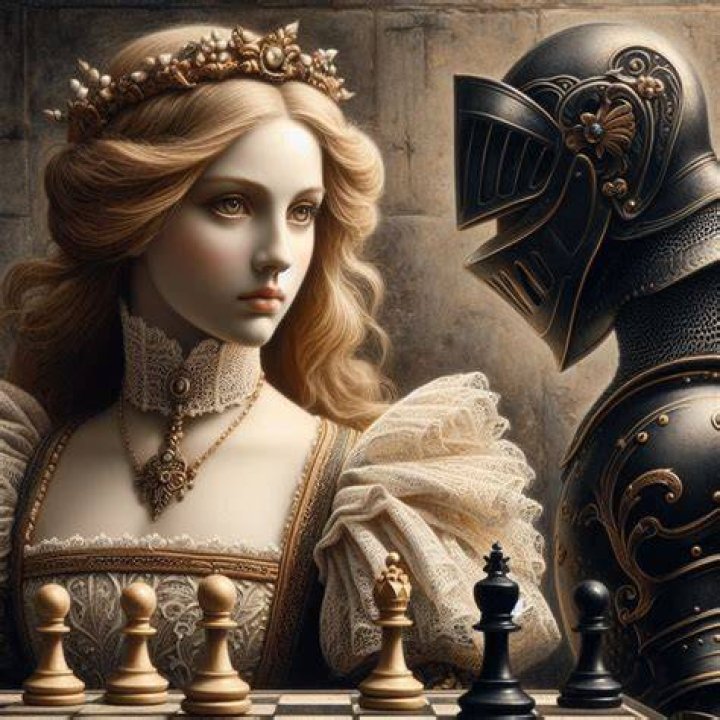 Is queen vs knight a draw?