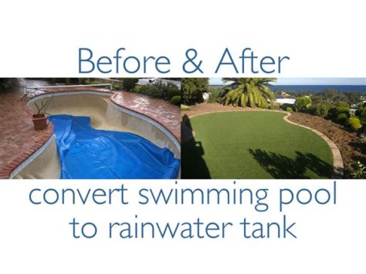 Is rainwater good for swimming pool?