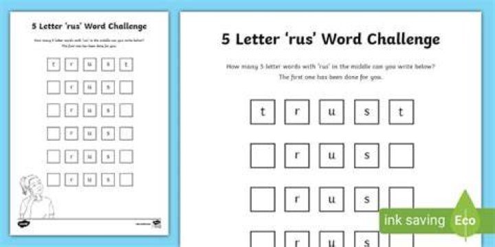 Is Rus a word?