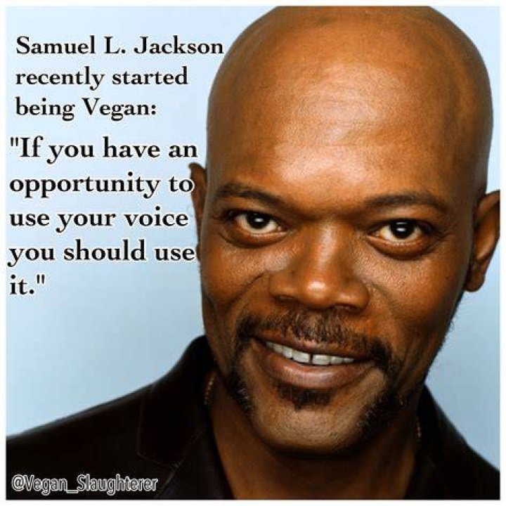 Is Samuel Jackson vegan?