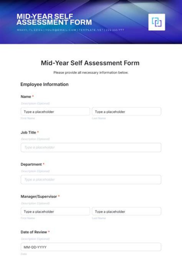 Is self assessment once a year?