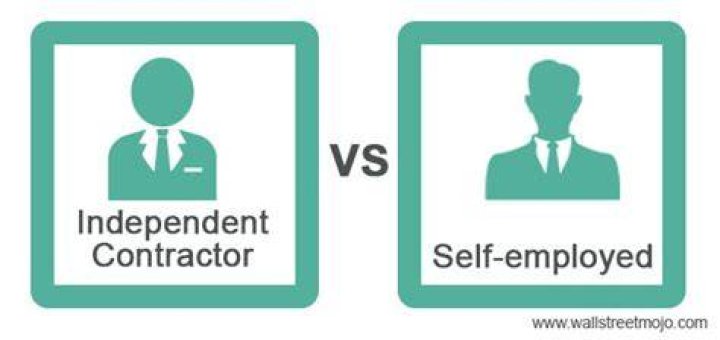 Is self-employed considered independent contractor?