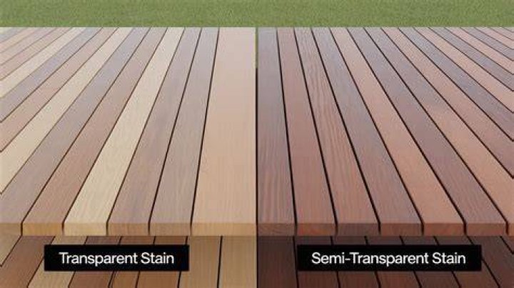 Is semi transparent or solid stain better?