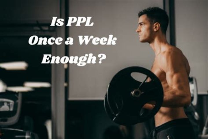 Is shoulders once a week enough?