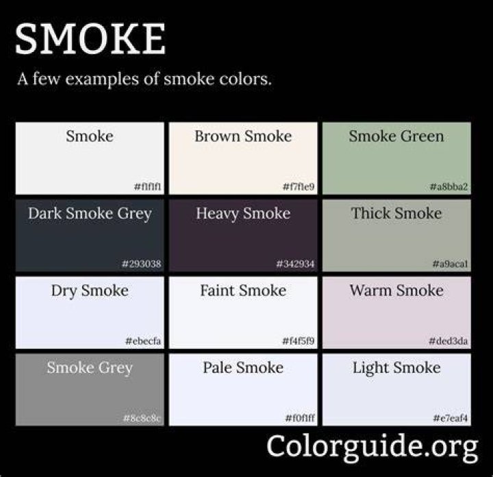 Is smoke a color?