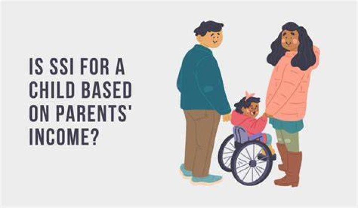 Is SSI based on family income?