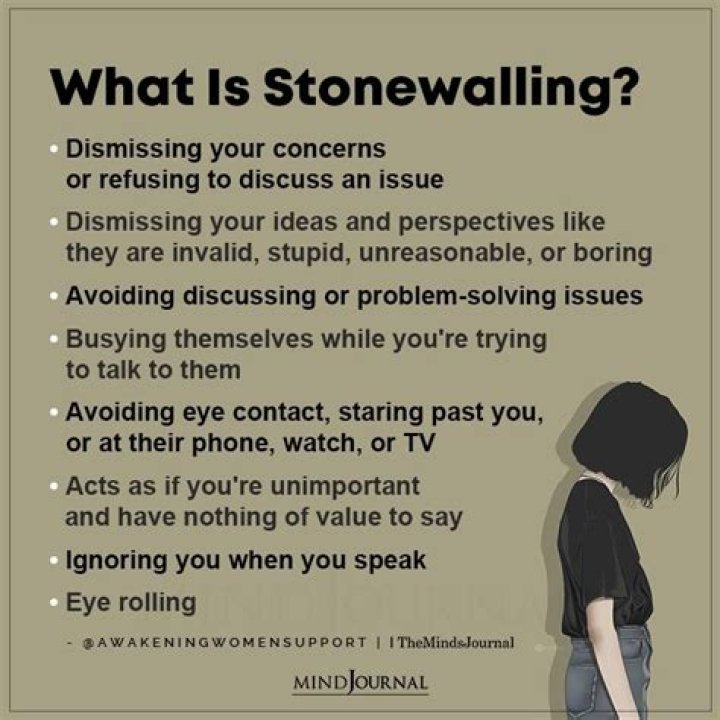 Is stonewalling manipulation?