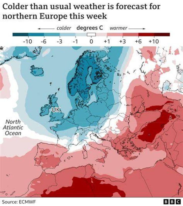 Is Sweden colder than the UK?