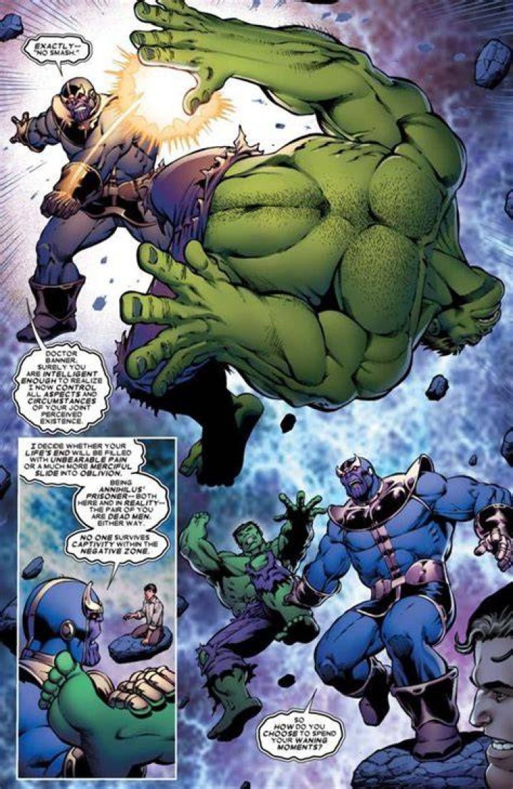 Is Thanos taller than Hulk?
