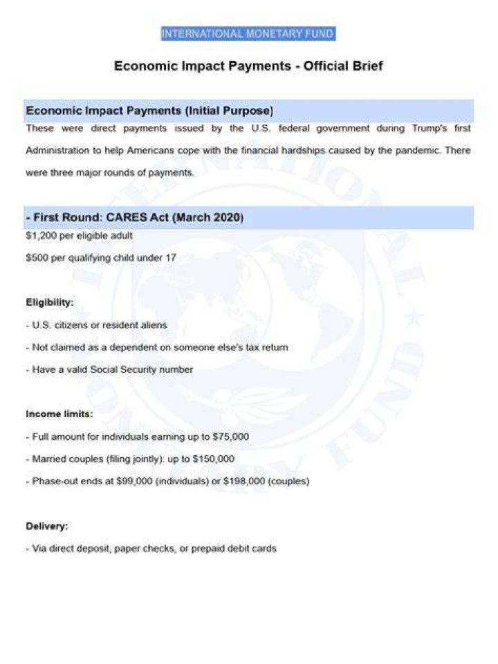 Is the economic impact payment legit?