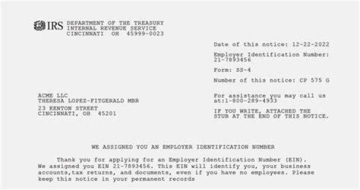 Is the Ein number confidential for a business?