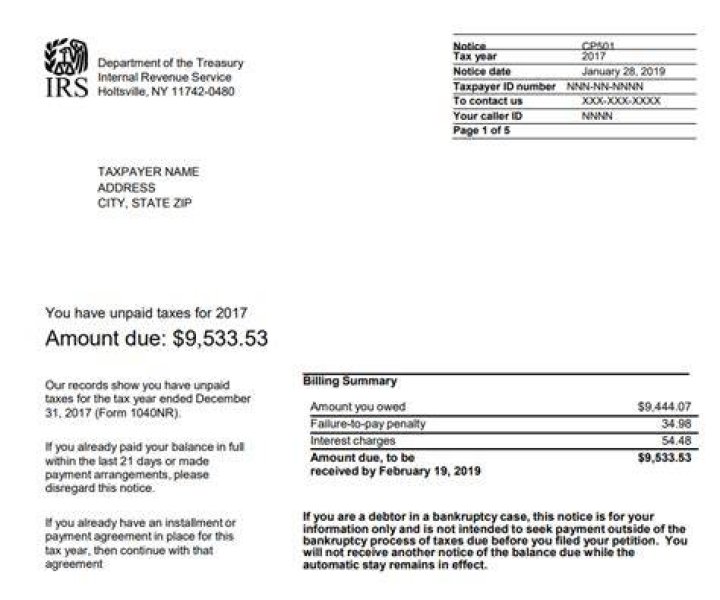 Is the IRS still mailing notices to taxpayers?