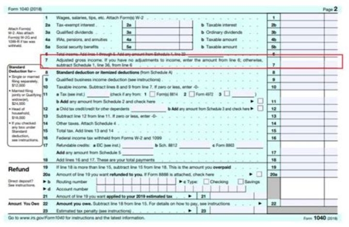 Is the stimulus check based on 2018 tax return or 2019 tax return?